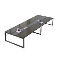 依琳达 钢架会议桌 3000*1300*750mm 张
