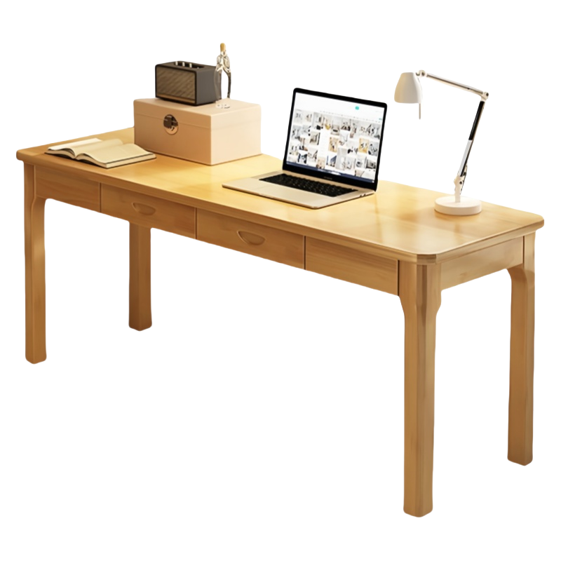 乐琪艺 书桌 原木色 100*40*75cm 张