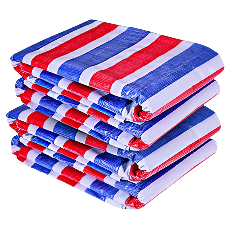 XD JX.XINGDIAN 双面覆膜彩条布 加厚 4*50米 /卷