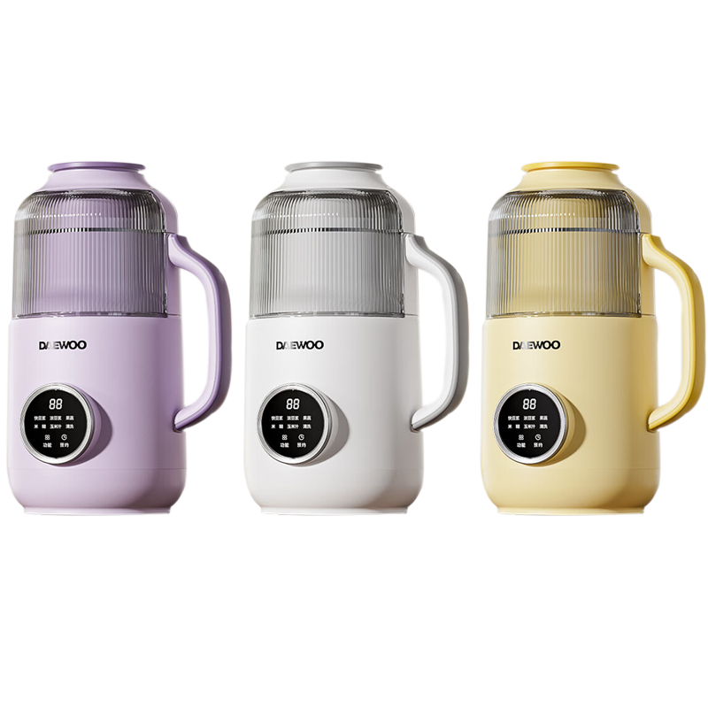 大宇破壁机小型豆浆机全自动轻音免泡一键高温清洗轻音破壁机SM06(颜色随机)