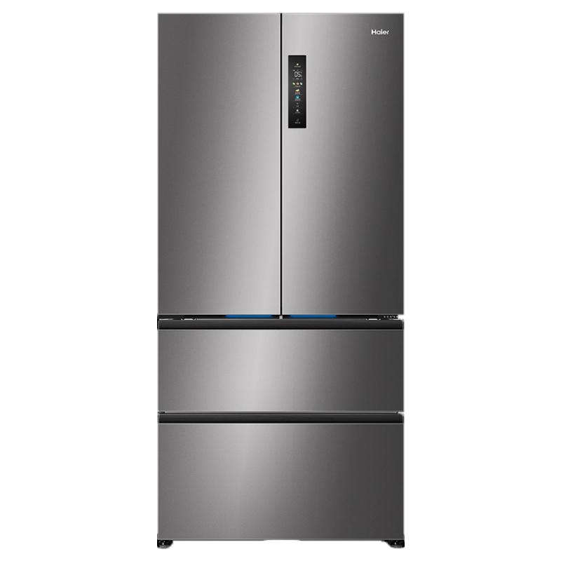 海尔(Haier)法式四开门冰箱 503升全空间保鲜 零距离自由嵌入法式多门 BCD-503WGHFD14GYU1