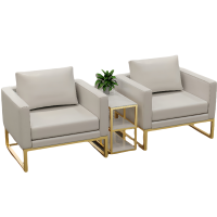 豫龙都沙发组合1+1+边几套