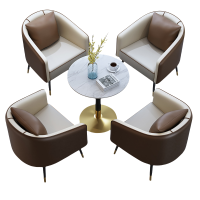 豫龙都休闲沙发一桌四椅套