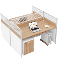 豫龙都职员桌含柜套