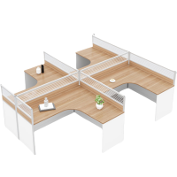 豫龙都办公桌出字型张