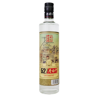 衡水衡记52度老白干酒 500ml单瓶 光瓶酒试饮装