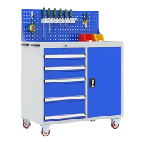班龙工具柜1075*515*1360mm台