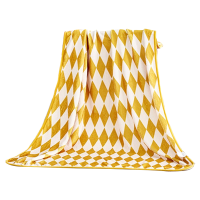 洁丽雅盖毯100*150cm法兰绒毯恒温彩云追月JLYMT005