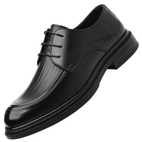 迪罗尼卡大码男鞋透气商务正装镂空皮鞋2025夏季新款男士软底冲孔鞋子