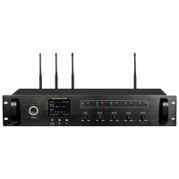 润普Runpu RP-WX8800P 音频扩声系统大型智能会议室专业工程无线手拉手话筒会议主机