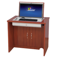 豫龙都电脑桌单人位台