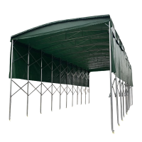 伸缩雨棚 遮阳棚 可定制 平方米