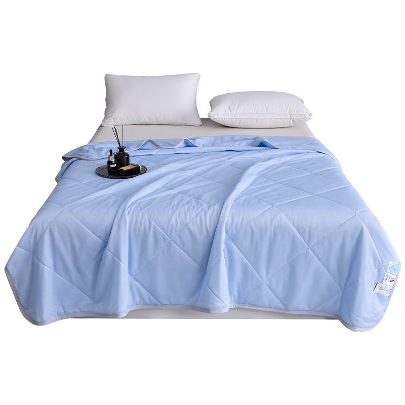 梓南北 抑菌凉感丝夏被空调被 200*230cm 条