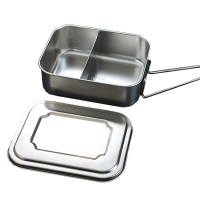 攸 单层二格饭盒 17*13cm 个