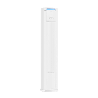 美的(Midea)空调3匹p酷省电新一级智能全直流变频冷暖立式柜机节能省电客厅家用圆柱KFR-72LW/N8KS1-1P