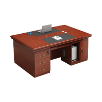 和居态 红胡桃色双面桌1600x1200x760mm 张