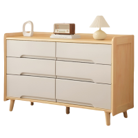 乐琪艺 斗柜 121.4*40*75cm 六斗柜 个