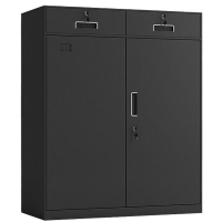 班龙卷柜铁皮柜二斗台