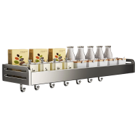 班龙毛巾收纳架单层个