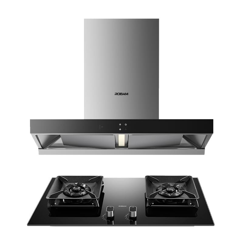 老板(ROBAM)烟灶套餐 25m³油烟机燃气灶套装 烟灶套装 搭配5.2kW灶具 65X3S+57B5X(天然气)