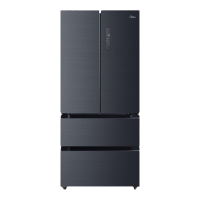 美的(Midea) 508升 法式多门冰箱 19分钟急速净味 智能杀菌 一级能效双变频 BCD-508WTPZM(E)灰