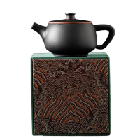 豪峰紫陶汉瓦壶260ml紫陶茶壶可提可凤鸣可旋转茶壶DP06220