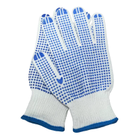 防滑棉线点胶手套