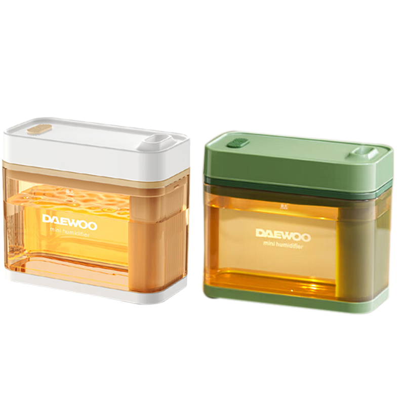 大宇加湿器高颜值舒缓干燥两挡加湿量调节桌面加湿器J3(颜色随机)