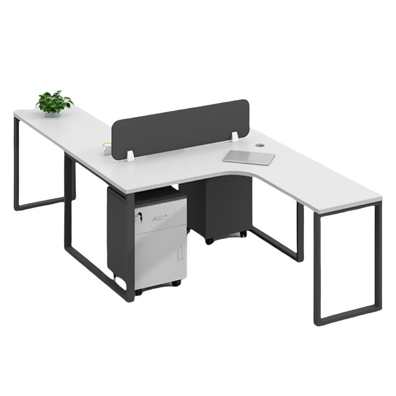 铭思达屏风工位两人位含柜套