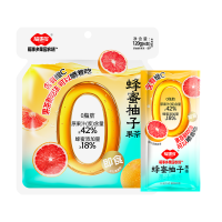 [2袋]浙江金华老字号福事多蜂蜜柚子茶120g柠檬百香果蜂蜜水果茶果酱独立包装便携冲泡饮品