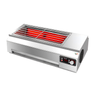 意黛斯 商用烧烤炉多功能不锈钢电烤炉 烤串机 烧烤架户外家用电烤架电烧烤炉 不粘无浓烟烤肉炉YDS-DKL-DK35