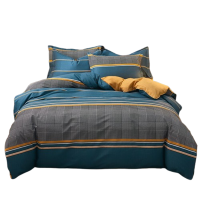 洁丽雅床品套装四件套新疆长绒棉纯棉材质床单被套摩洛哥CP1243