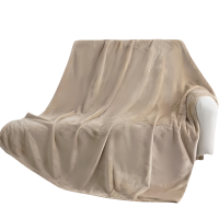 铭思沃毛毯200*230cm条米咖