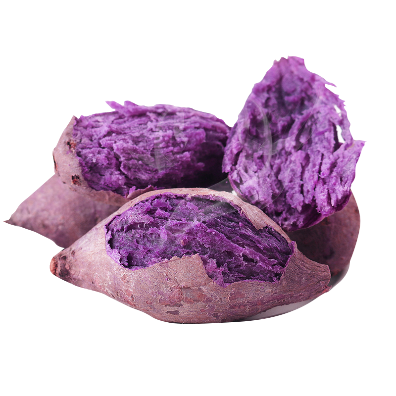 沙地紫薯蜜薯地瓜蜜甜番薯山芋紫皮紫心新鲜农家自种2025年现挖