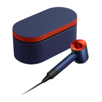 戴森(Dyson) 新一代吹风机 Dyson Supersonic 电吹风负离子 进口家用 礼物推荐HD15蓝彩朱红套装