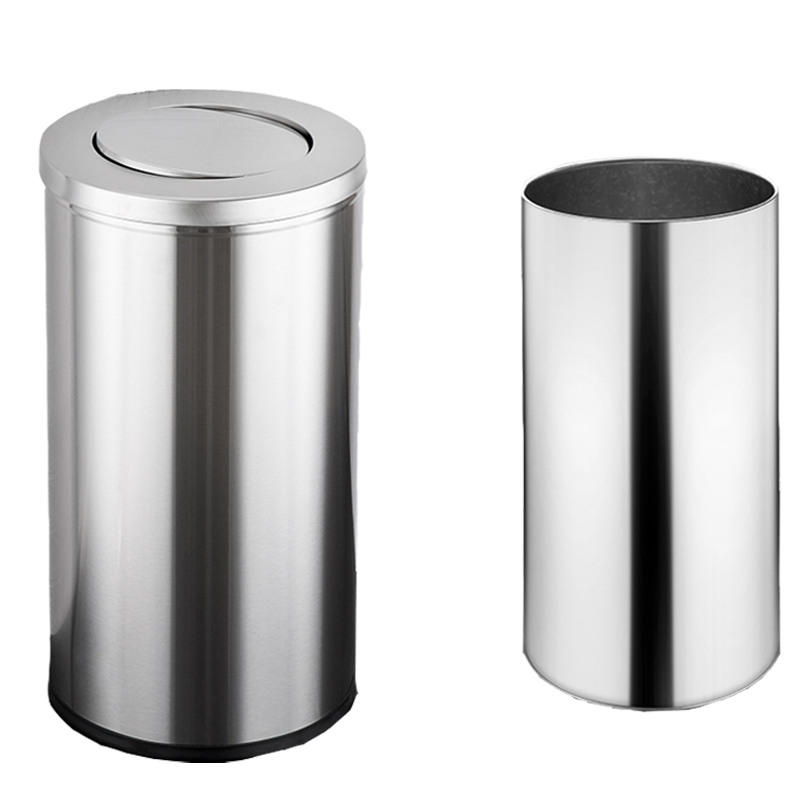 攸 不锈钢果皮箱 38*71cm 个