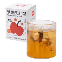 [3盒]浙江金华老字号福事多苹果肉桂茶上热下寒养生茶红茶体质养护混合茶包冲饮