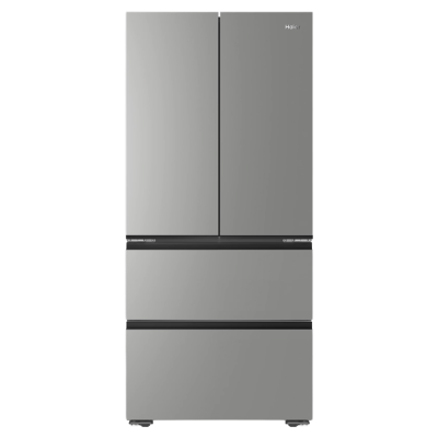 海尔(Haier)法式四开门冰箱500L容量 一级双变频 594mm超薄机身 BCD-500WGHFDEDH9U1