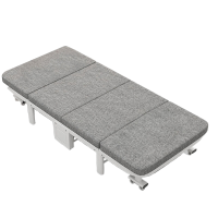 优诗提念YSTN-WXY01 四折棉麻加厚海绵折叠午休椅(计价单位:把)灰色