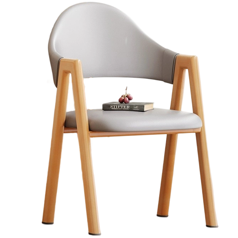 班龙餐椅浅灰色把