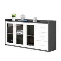 铭思达矮柜三门三抽台