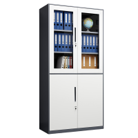 景福达灰白套色文件柜