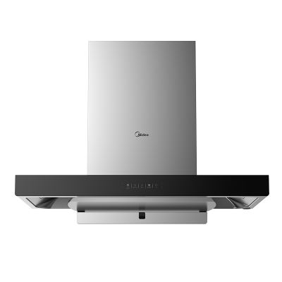 美的(Midea)家用抽油烟机欧式顶吸22立方大吸力排烟机吸油烟机自动清洗防碰头设计挥手APP智能控制TN306