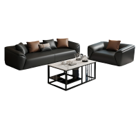 豫龙都沙发1+3+茶几套