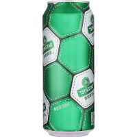青岛啤酒(TSINGTAO)足球罐啤酒10度500ml*12罐 整箱装 官方直营