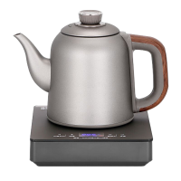 新飞2025新飞纯钛全自动底部上水电热烧水壶泡茶专用茶台一体家用套装 1L 纯钛壶 底座大屏