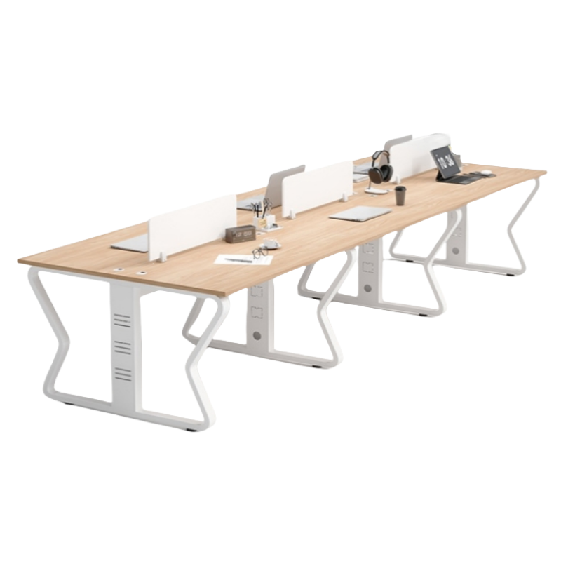 伟樽职员办公桌六人位300*120*75cm张