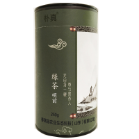 朴真明前绿茶250g 桶