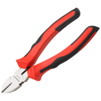 力易得(ENDURA) 双色柄美式斜嘴钳 E5222A 6”