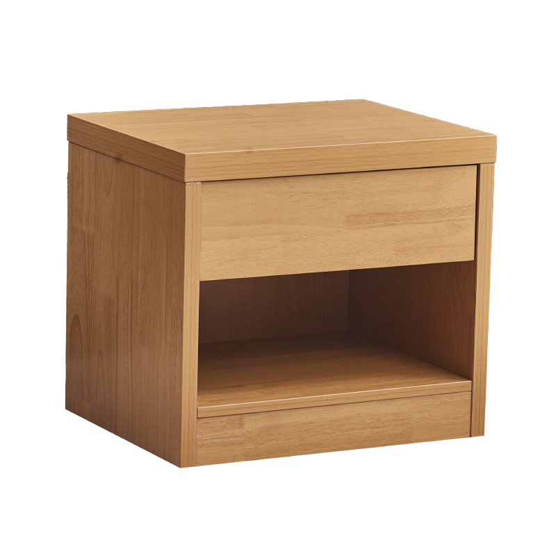 广亿隆宿舍公寓实木床头柜收纳办公柜床边柜储物柜